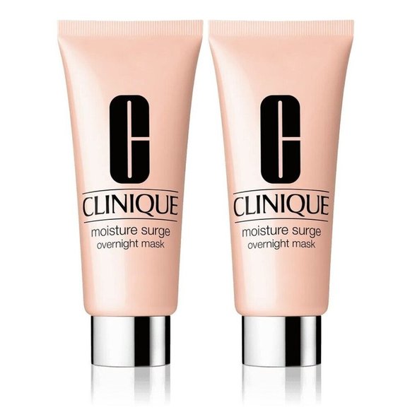 CLINIQUE Moisture Surge Overnight Mask 3.4oz each Bundle of 2 Full Size Tubes - Picture 1 of 3